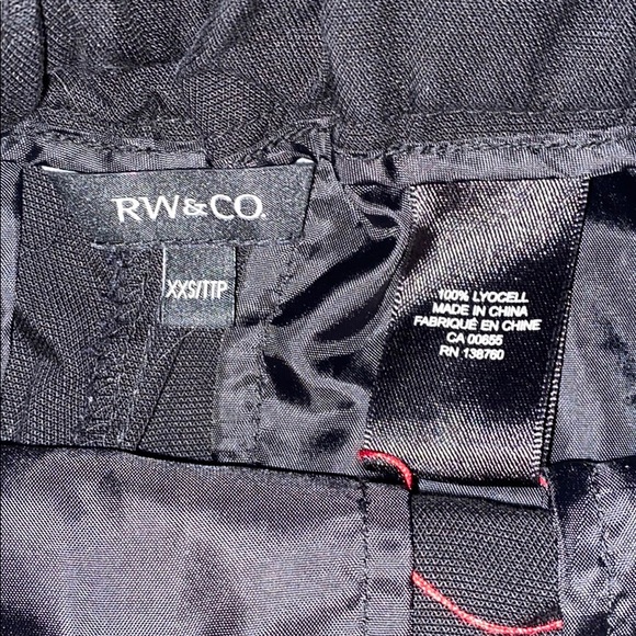 RW&Co black dressy joggers - Picture 2 of 3